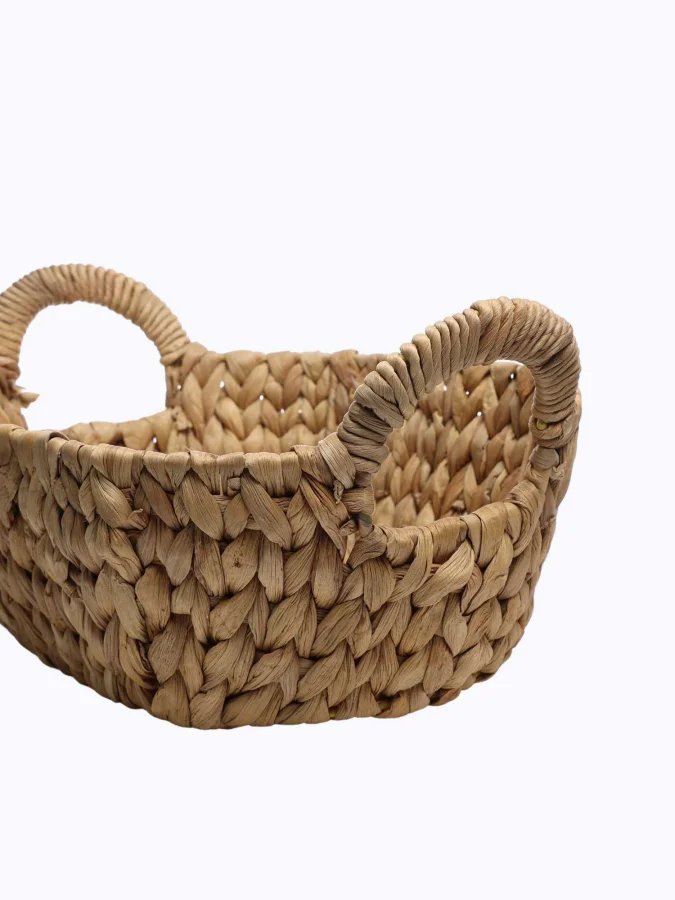 BASKET WITH HANDLES 30X25X11CM 2