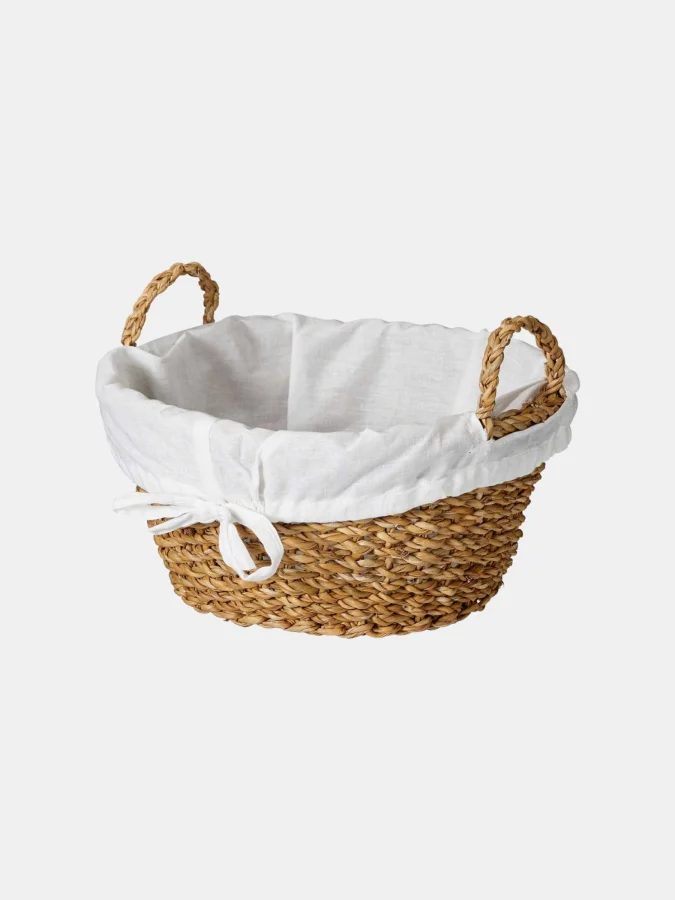 BREAD BASKET ROUND W COTTON 26