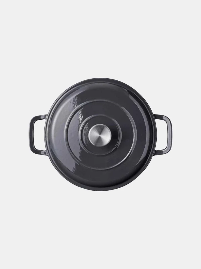 PAN CAST IRON 26CM GREY 2