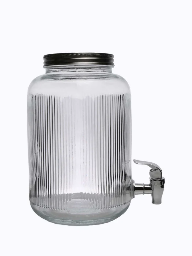 BEVERAGE DISPENSER GLASS 4LTR