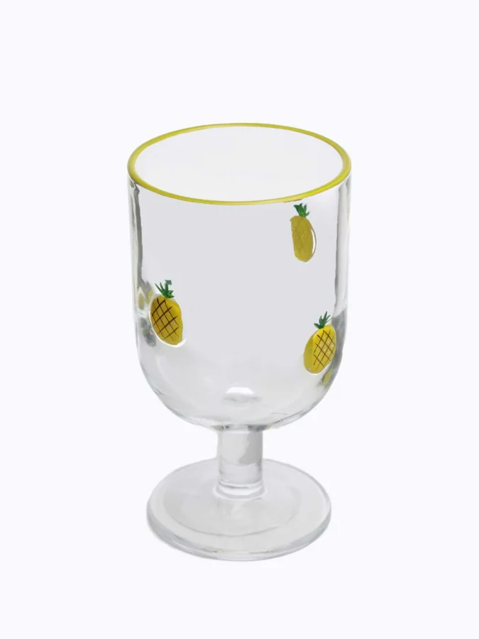 WINE GLASS 345ML PINEAPPLE 2