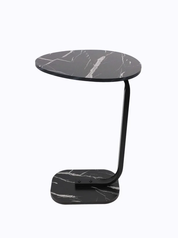 SIDE TABLE MARBLE 37X27X59CM 2