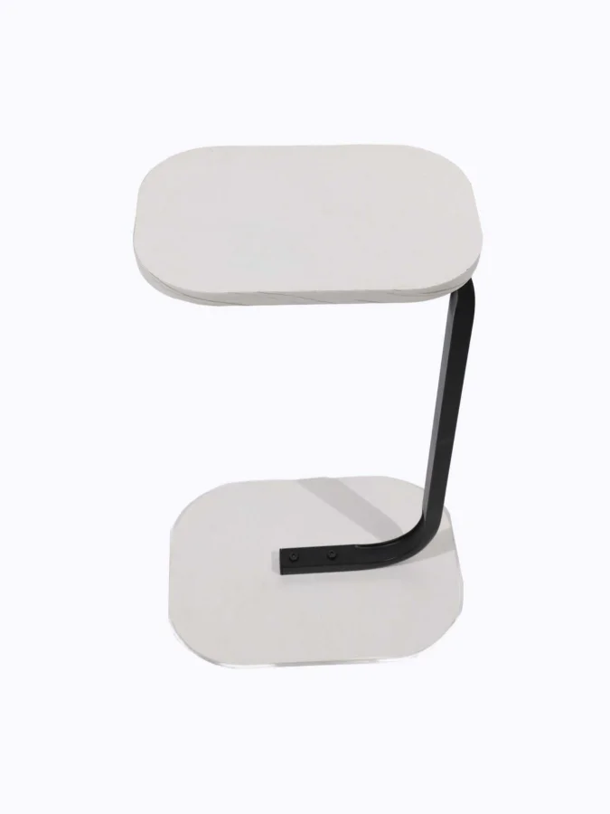 SIDE TABLE MARBLE 37X27X59CM 2
