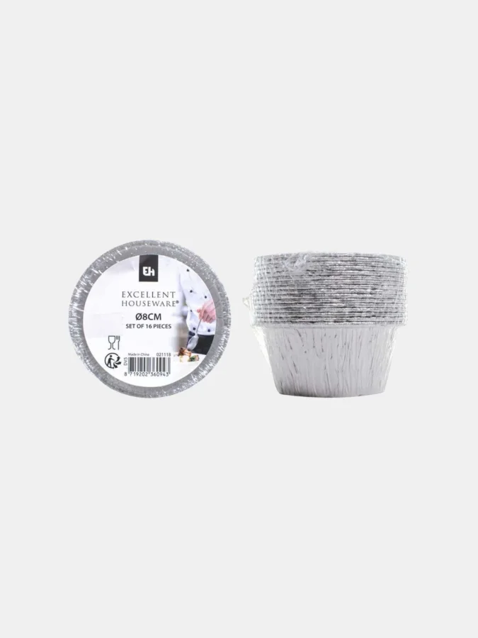 ALUMINIUM BOWL SET OF 16PCS