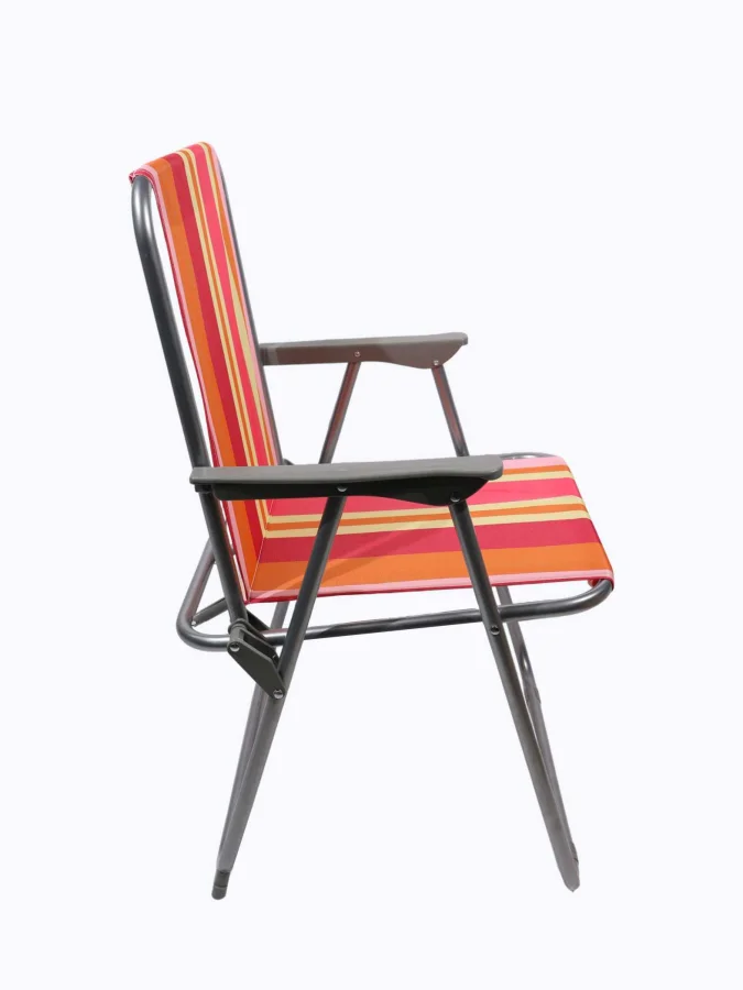 CAMPING CHAIR 2ASS STRIPE DESI 2