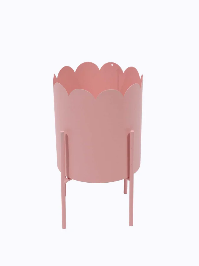 FLOWER POT METAL 3ASS COLOR