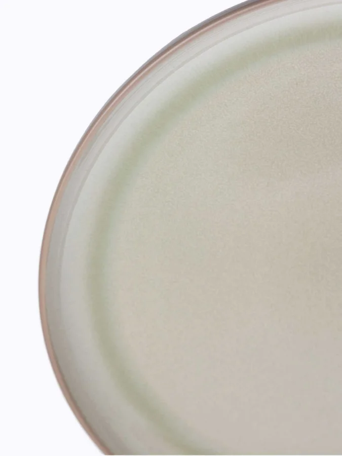 PLATE STONEWARE GRES CREAM CLR 2