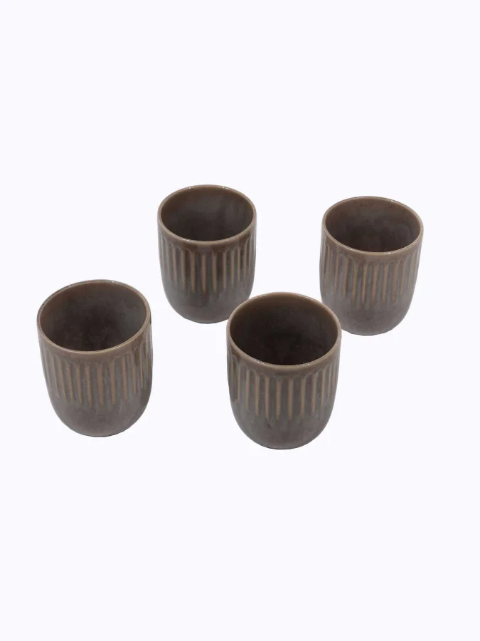 MUG GRES STONEWARE 300ML 4ASS 2