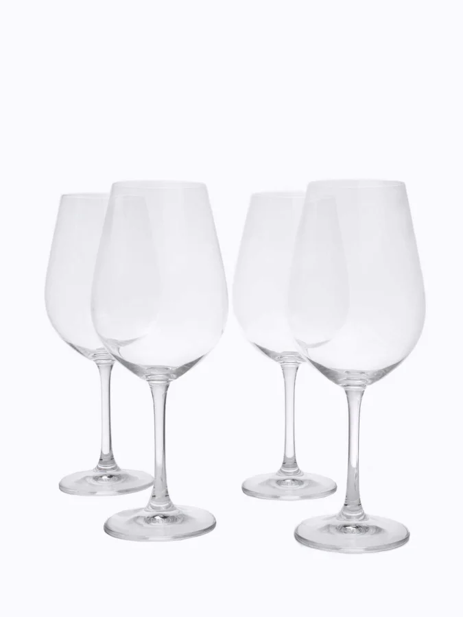 WINE GLASS CRYSTALLINE 4PCS