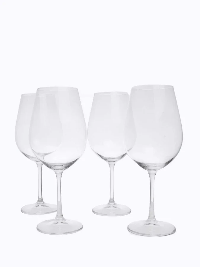 WINE GLASS CRYSTALLINE 4PCS