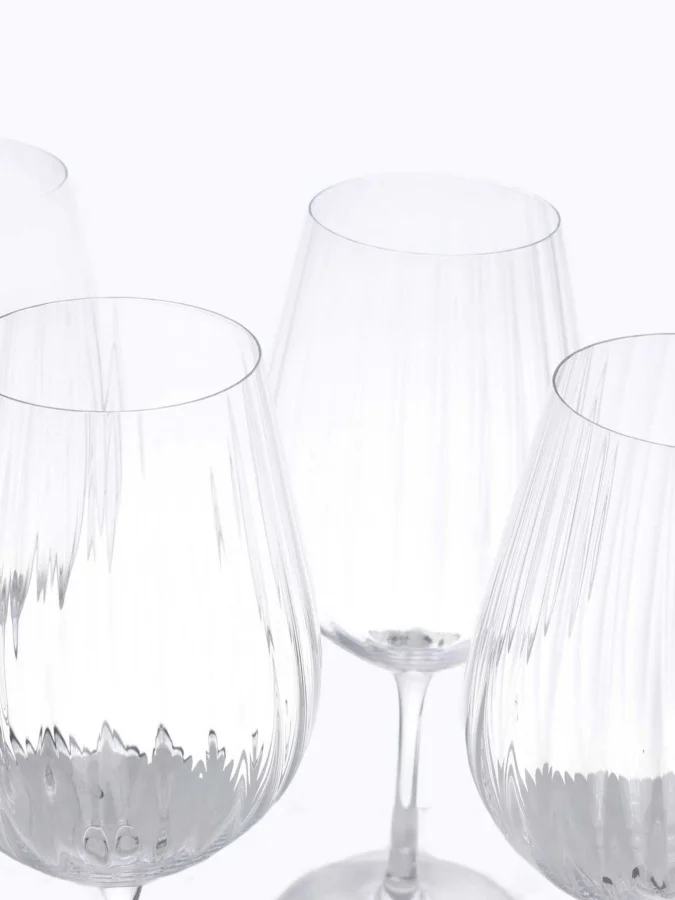 WINE GLASS CRYSTALLINE 4PCS 2