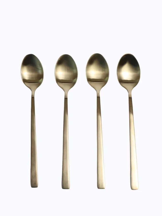 SPOON STAINLESS STEEL SET/4PCS