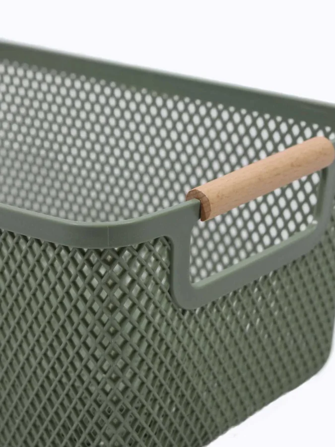 BASKET PP 31X20X14CM 3ASS CLR 2