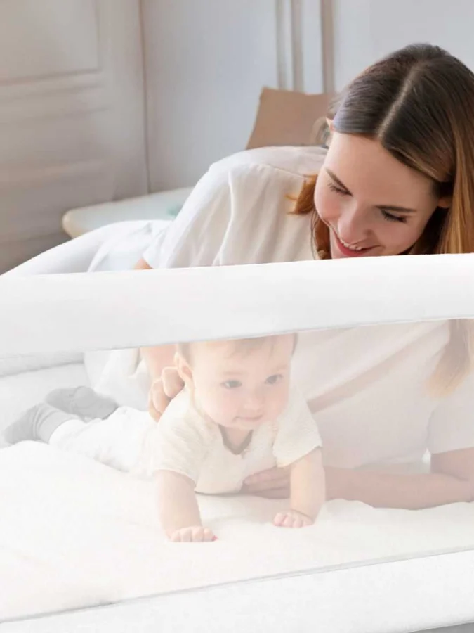 ASALVO - BED RAIL 90CM WHITE 2