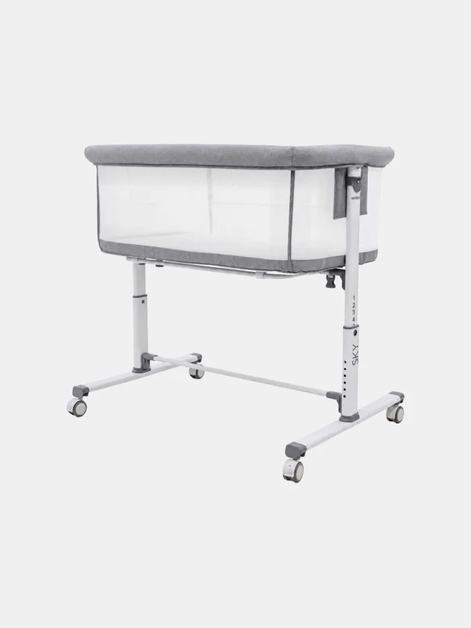 ASALVO - MINI COT SKY GREY 2