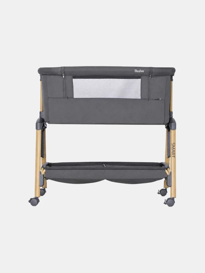 ASALVO - MINI COT SMART GREY