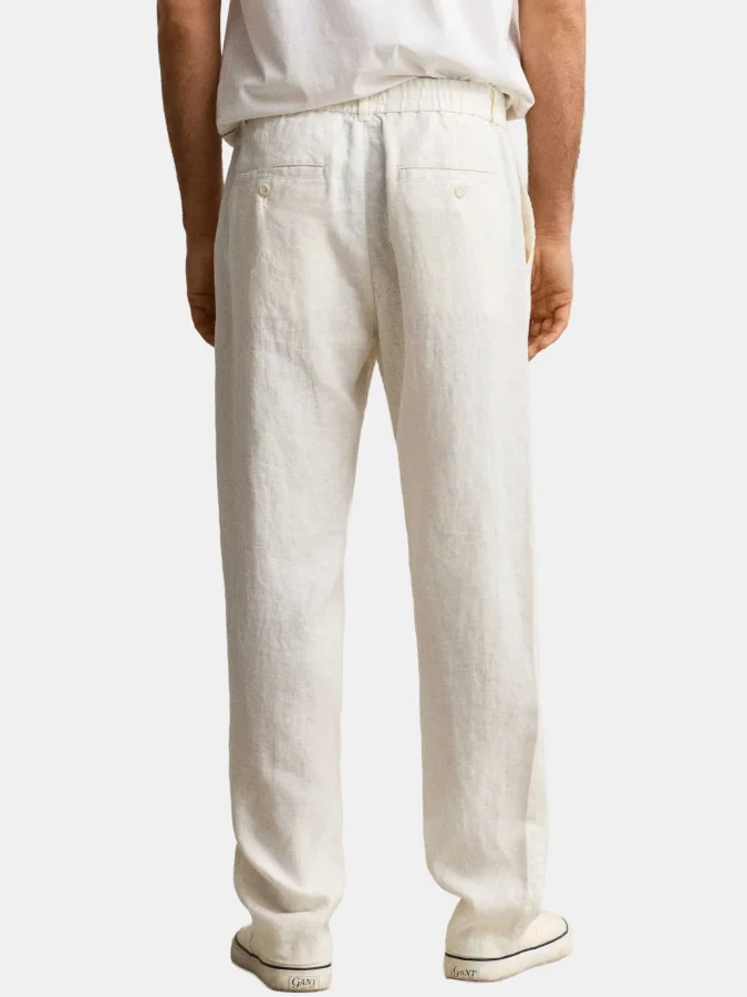 Gant - REG LINEN DS PANTS 2