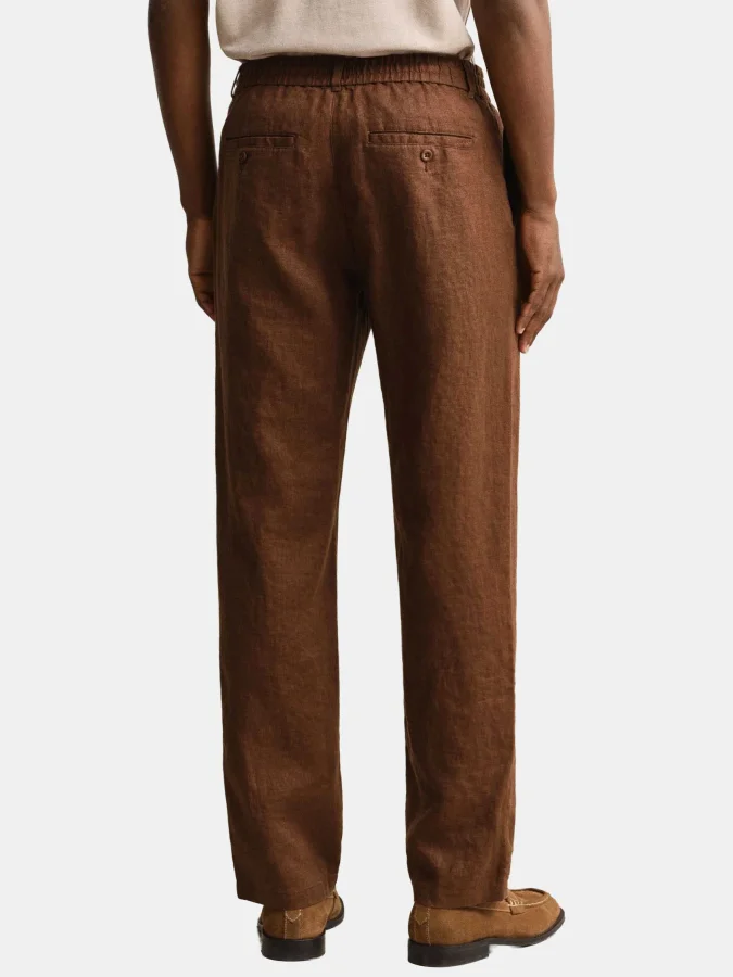 Gant - REG LINEN DS PANTS 2