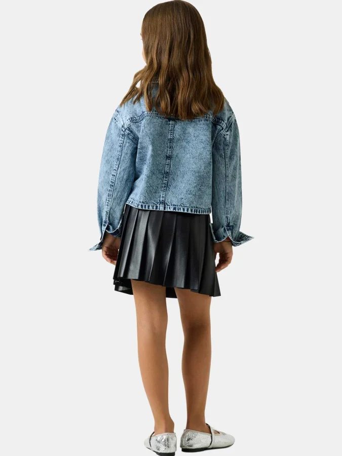 GUESS - PU PLEATED MINI SKIRT 2
