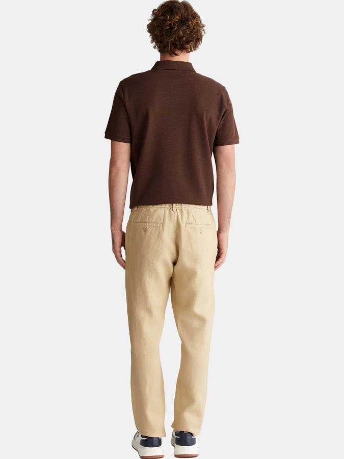 Gant - REG LINEN DS PANTS 2
