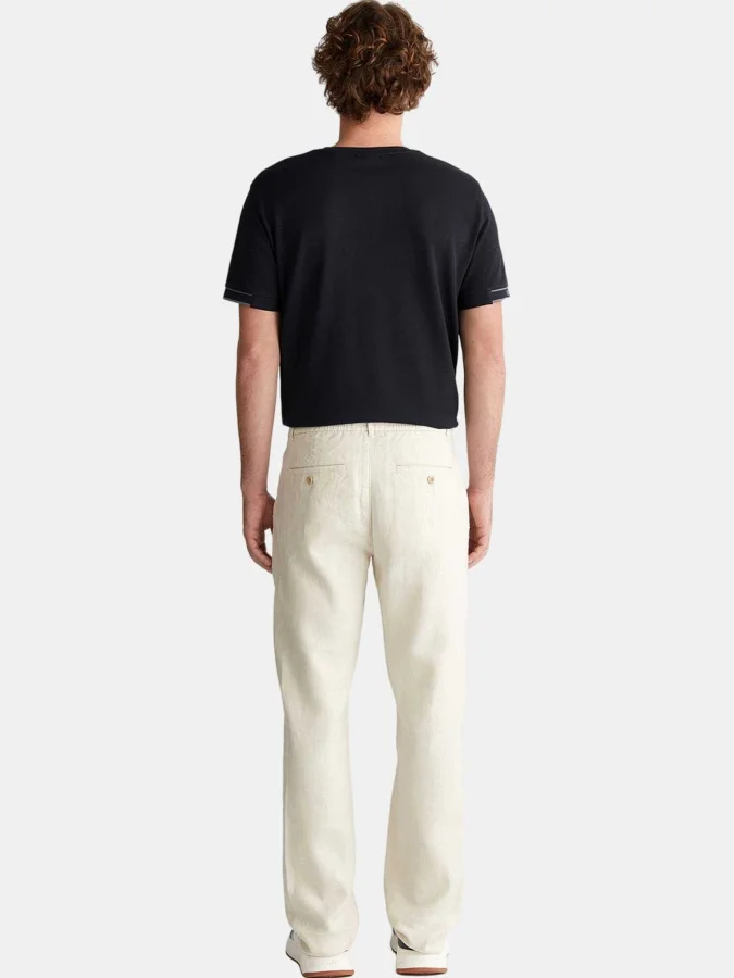 Gant - REG LINEN DS PANTS 2