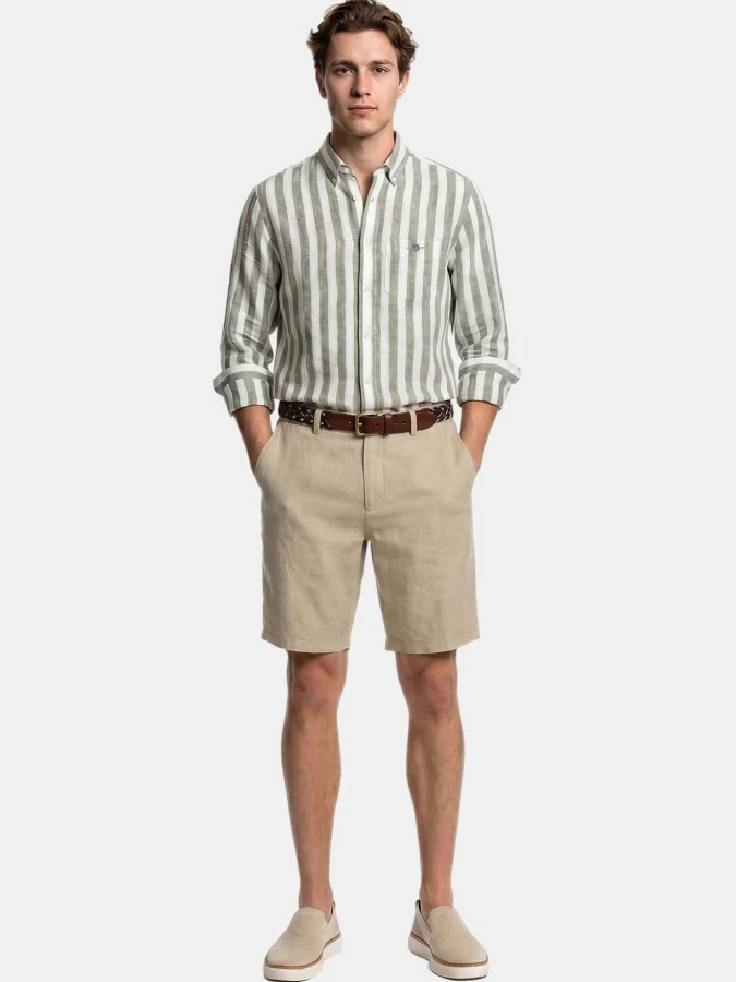 Gant - REG LINEN DS SHORTS
