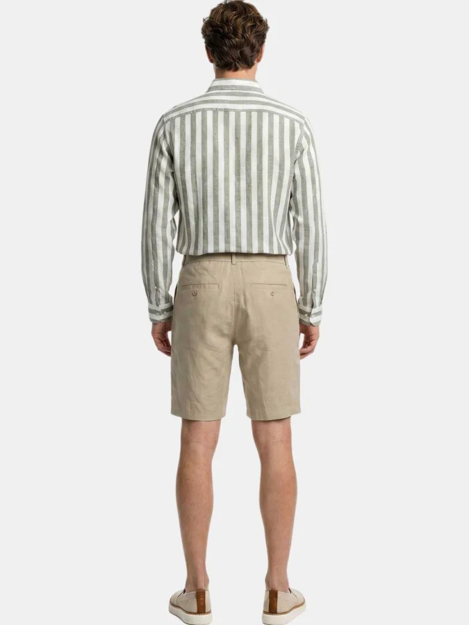 Gant - REG LINEN DS SHORTS 2