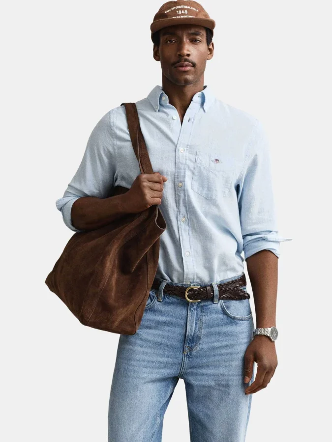 Gant - REG COTTON LINEN SHIRT