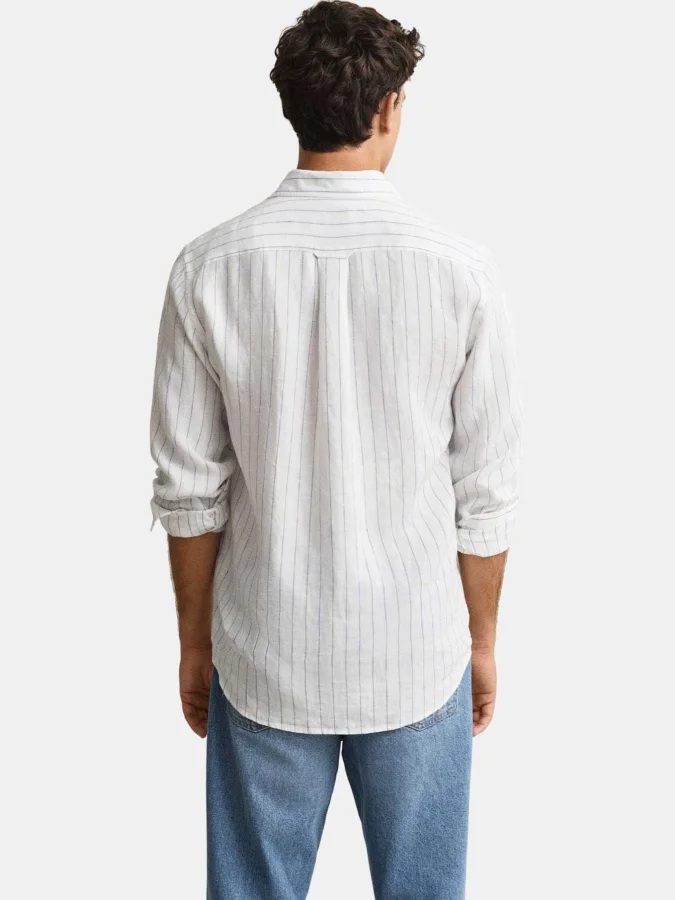 Gant - REG LINEN STRIPE SHIRT 2