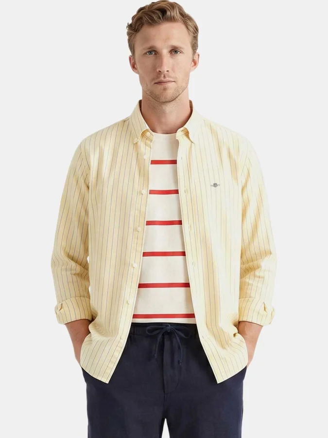 Gant - PATCHWORK STRIPED SHIRT