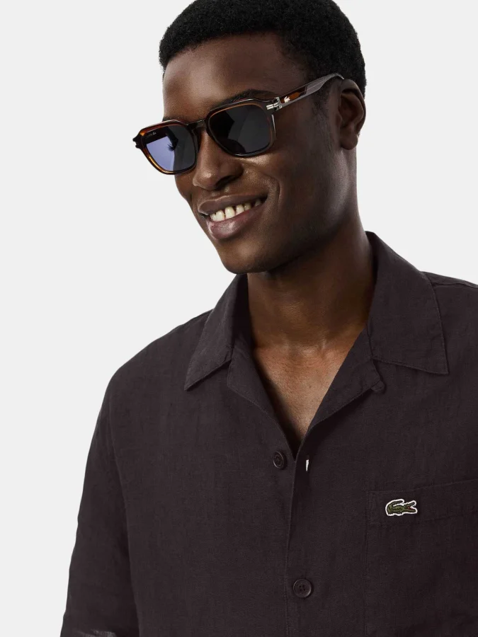 Lacoste - Relaxed Fit Linen... 2