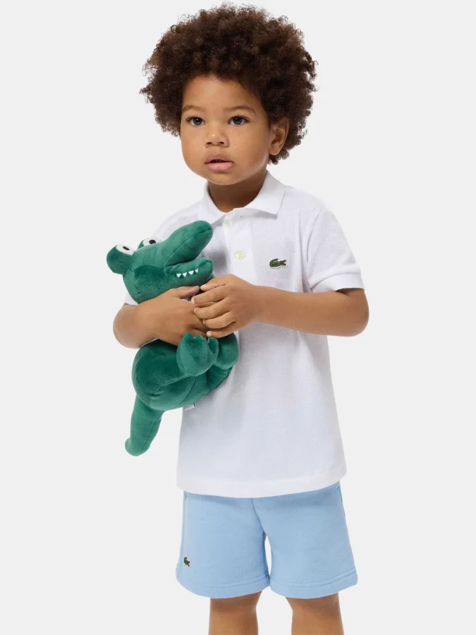 Lacoste - Kids White Polo
