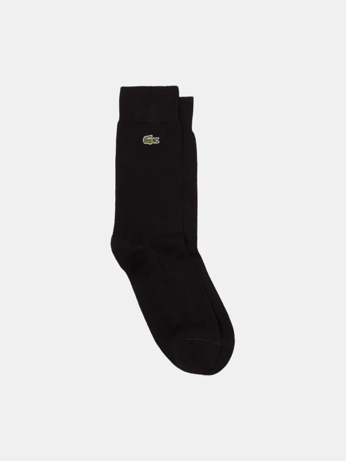 Lacoste - Unisex Black Socks