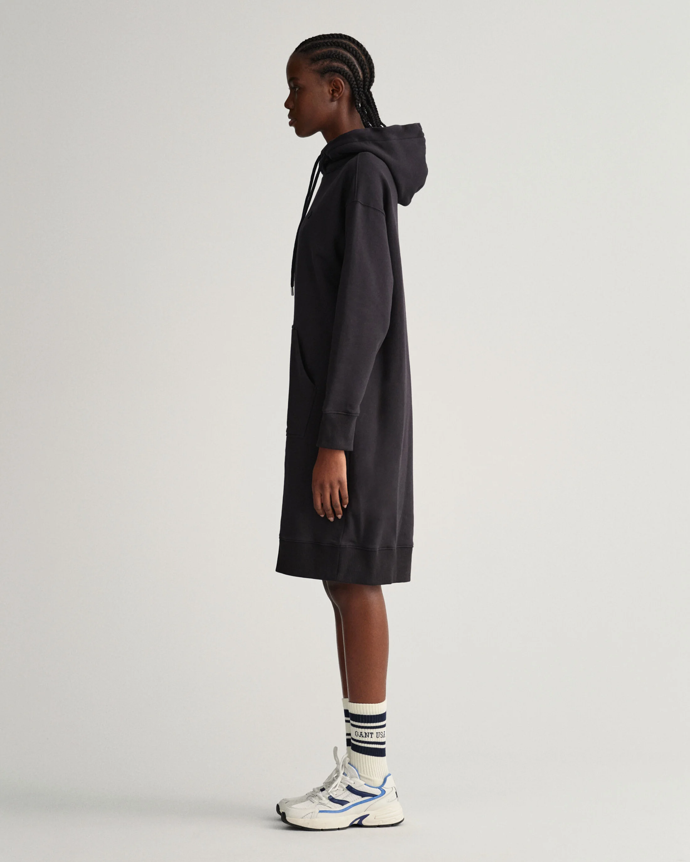 Gant - D1. ICON G ESSENTIAL HOODIE DRESS Gant - D1. ICON G ESSENTIAL HOODIE DRESS