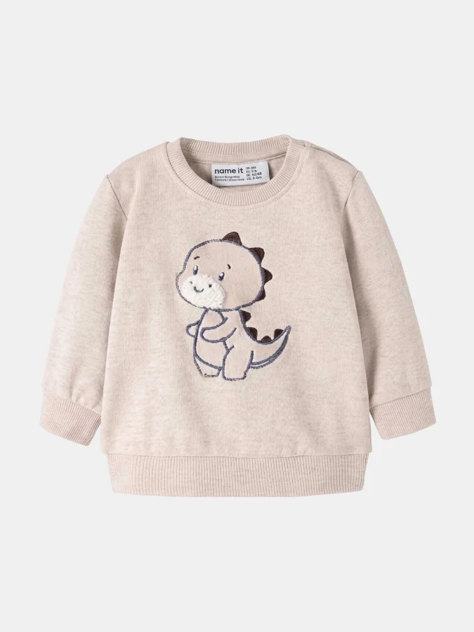 NAME IT - NBMKNOP LS SWEAT UNB