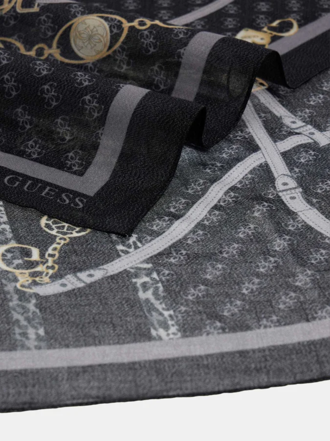 GUESS - PRINTED SCARF 70X180 2