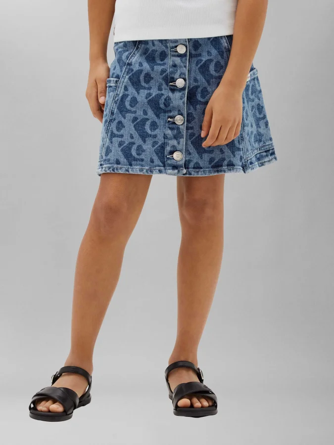 CALVIN KLEIN - DENIM BUTTON...