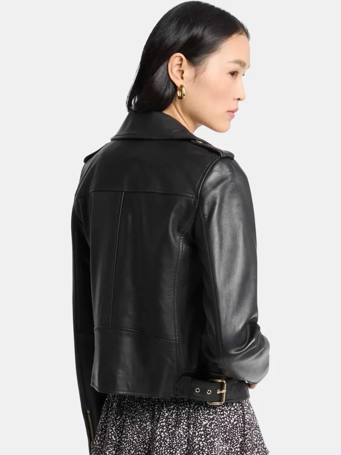 Michael Kors - Leather Moto... 2