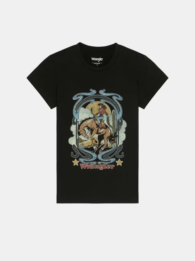 WRANGLER - SHRUNKEN BAND TEE