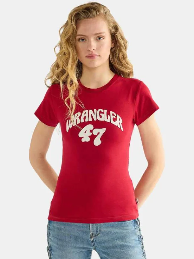 WRANGLER - SHRUNKEN BAND TEE