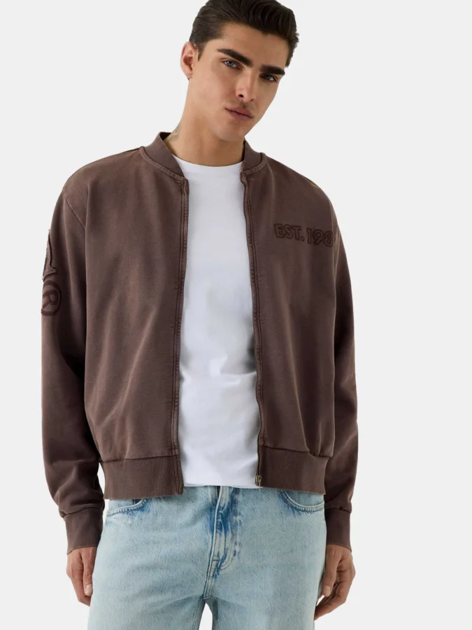 GUESS - HIGH NK ZIPPED...