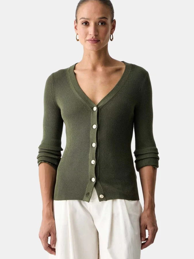 GUESS - LS VN ELLIE CARDI SWTR