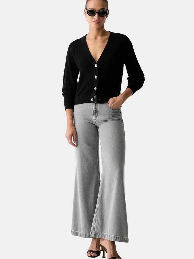 GUESS - LS VN NINA CARDI STWR 2