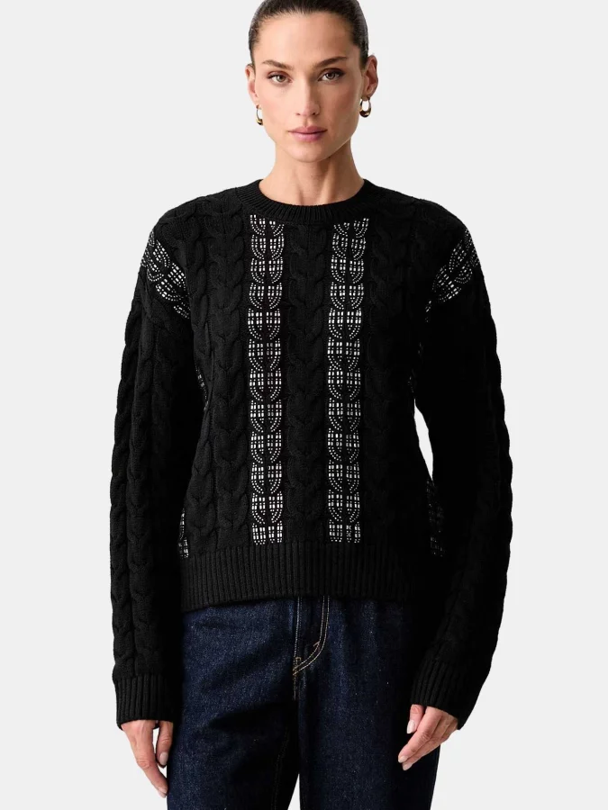 GUESS - LS CN RHINESTONES...