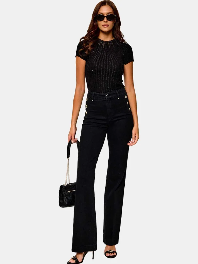 GUESS - SS SHEER YOKE CN... 2