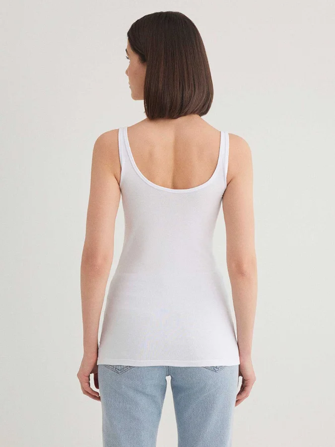 Mavi - STRAPPED BASIC TANK TOP 2