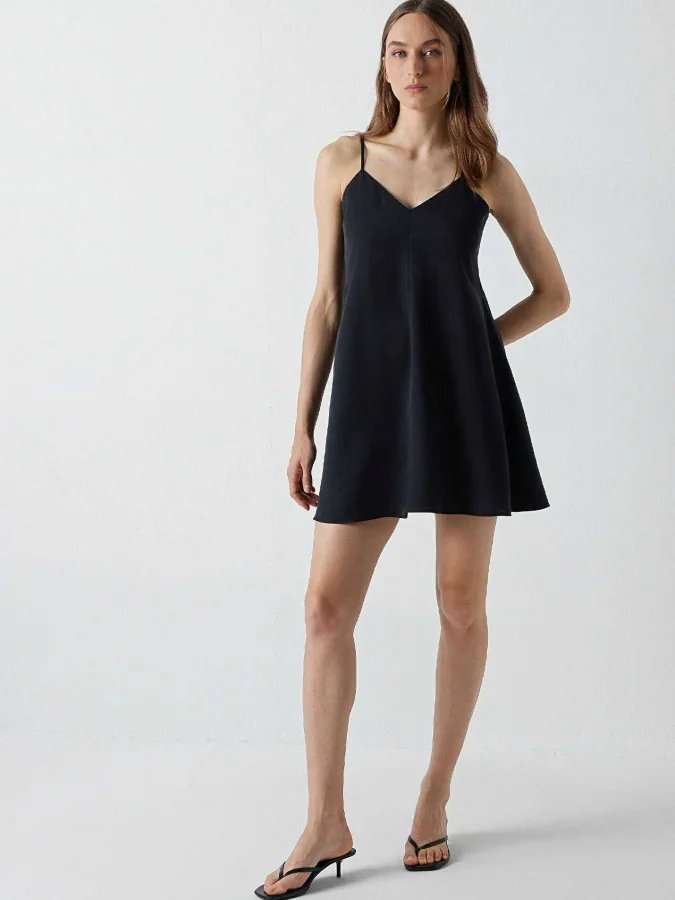 Mavi - STRAP WOVEN DRESS