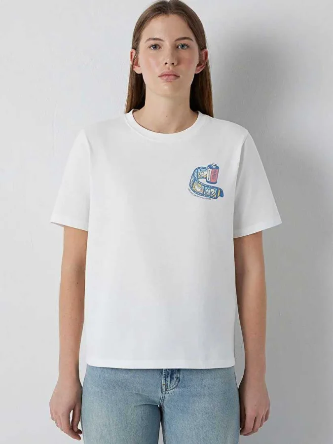 Mavi - CAT PRINTED TSHIRT