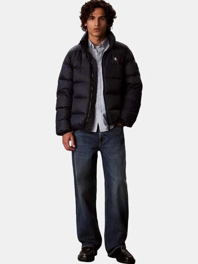 CALVIN KLEIN - LS NYLON ZIP... 2