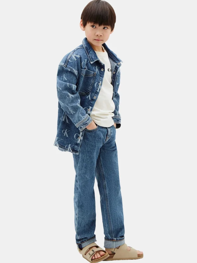 CALVIN KLEIN - DENIM AOP...